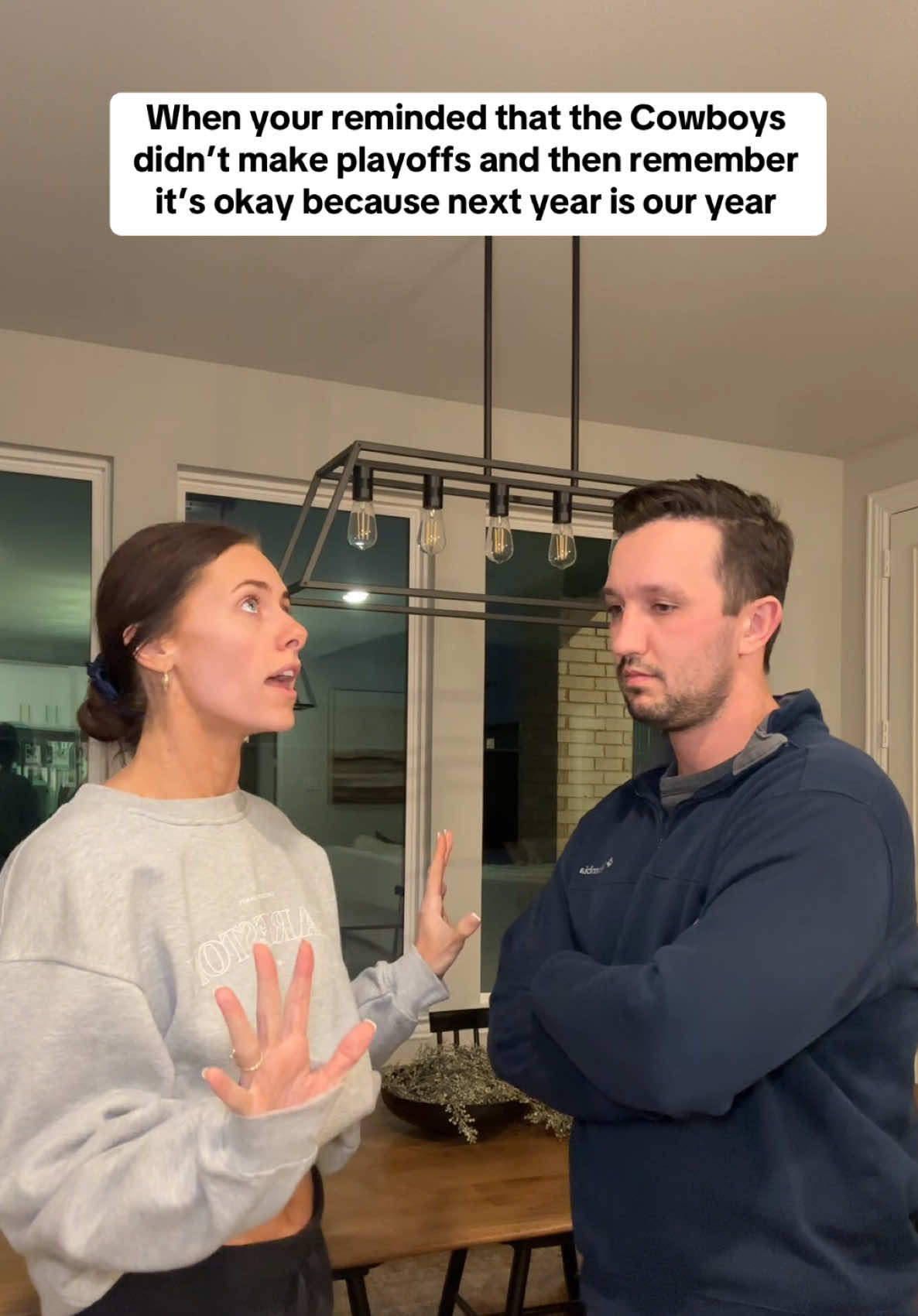 I didn’t want my Sundays back so soon 😭  #dallascowboys #NFLPlayoffs #dcc #cowboys #marriagehumor #cowboysfootball 