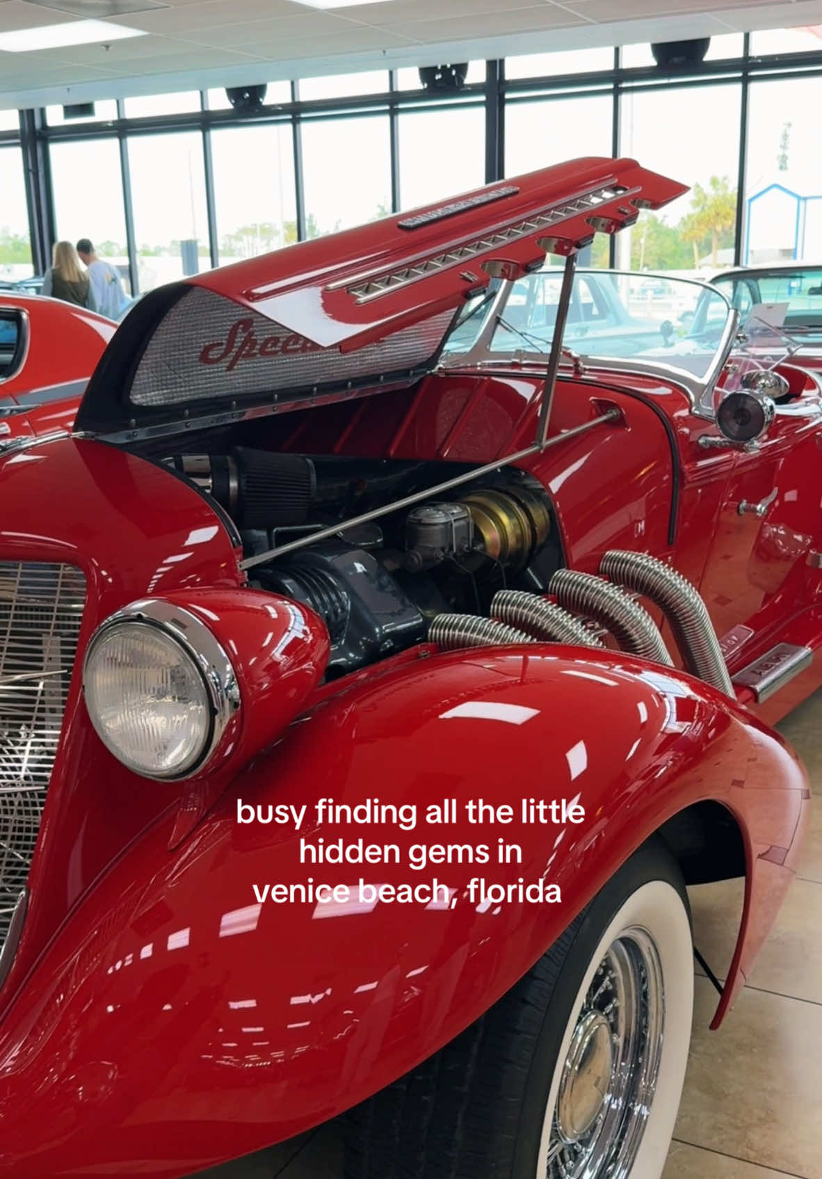 coolest classic car museum in venice beach, florida & it’s freee!!!🏁🏎️ #florida #veniceflorida #car 