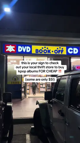 Kpop thrifting is definitely a good way to own a kpop album on a budget! Book Off is one of many thrift stores that can have albums but also try to check out other stores like Goodwill! Have fun thrifting 🫶 #kpop #kpopalbum #kpopphotocards #kpopcollection #ateez #bts #straykids #twice #losangeles 