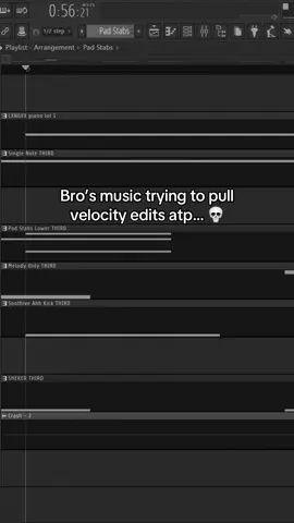 Im running out of sentences.. :< #and #out #of #hashtags #too #LOLL #velocityeditmusic #flstudio #patterns #producer #fyp 