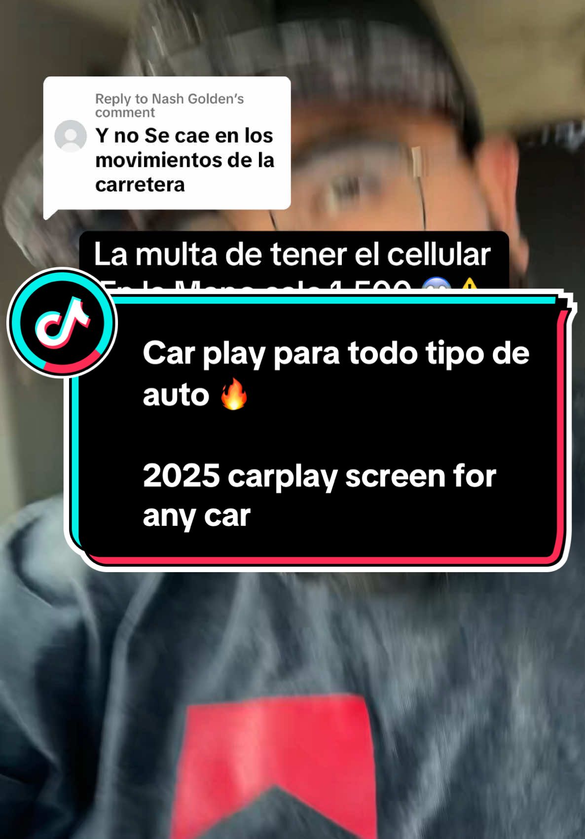 Replying to @Nash Golden el iman de la CarPlay esta fuerte amigo! La mejor opcio de CarPlay! #carplay #wireless #technology #wirelesscarplay #carplayscreen #androidauto #androidautowireless 