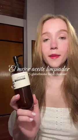 El mejor limpiador facial en aceite: Numbuzin n°5 Glutathione facial cleanser ✨🧴