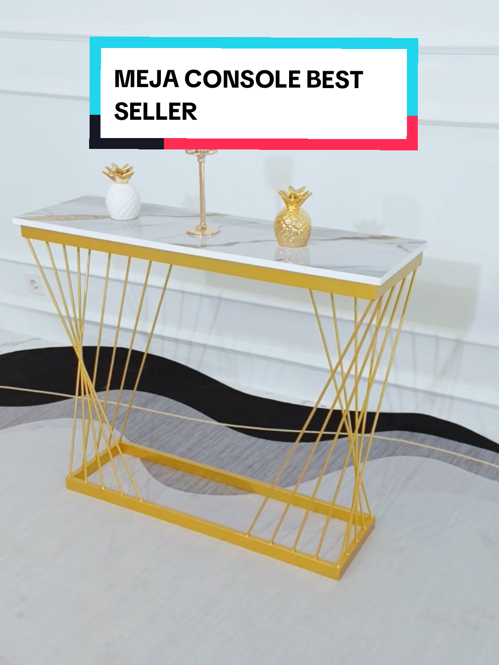 Mau samaan kaya pake meja console ini?? 😋 Yuk cek aja Meja Console Jari Jari di keranjang kuningnya 🥰😚😍 #meja #console #jawapride #jawa #jawatengah #murah #murahbanget #fyp #foryou #fuji #foryoupage #keren #furniture #tegal 