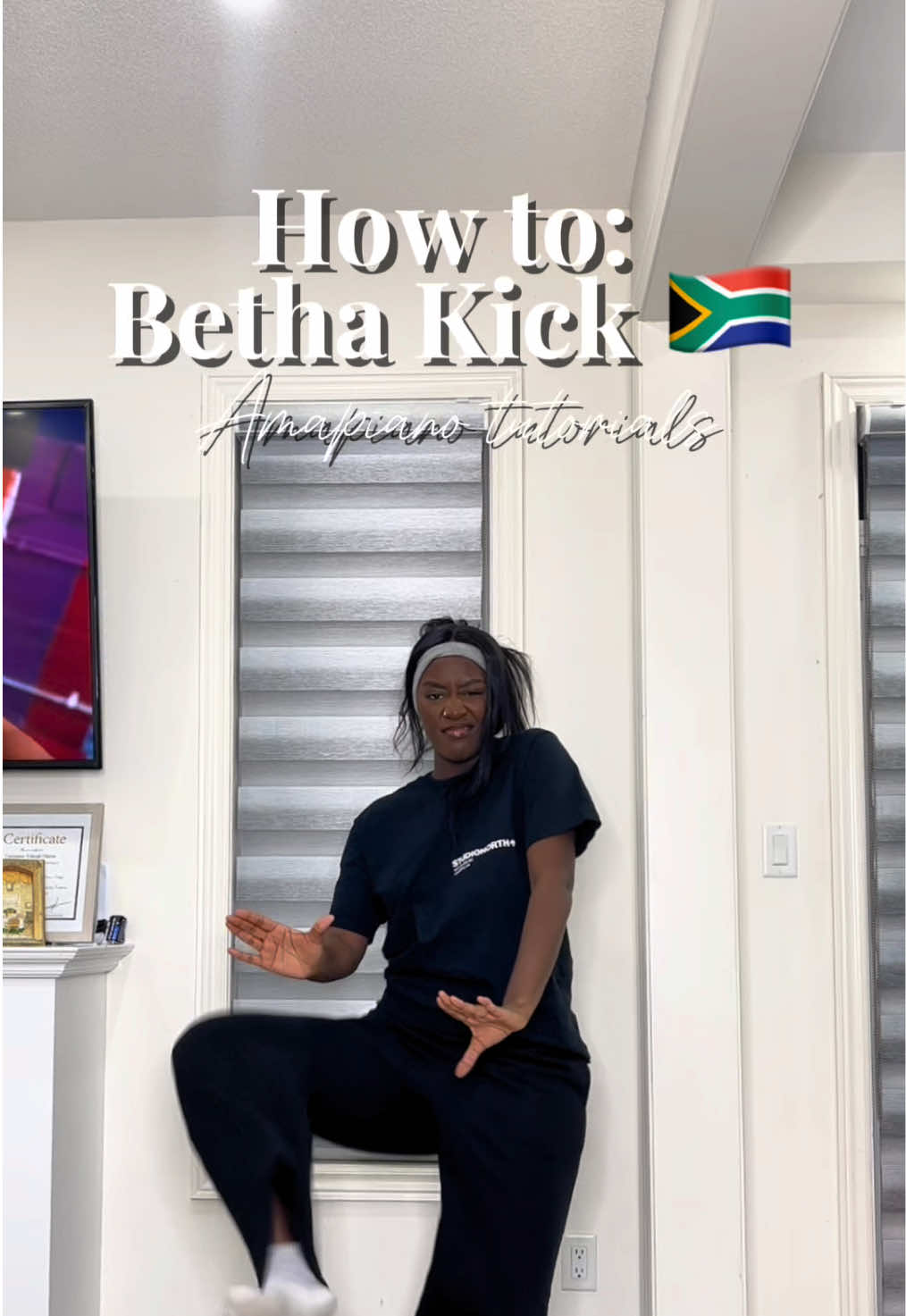Betha kick tutorial 🇿🇦 #fyp #amapiano #afrodance #dancetutorial #fyy 