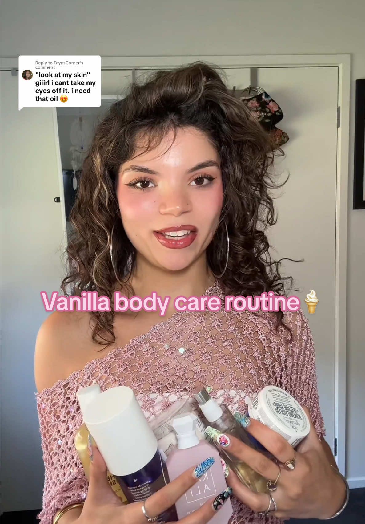 Replying to @FayesCorner The yummiest vanilla body care routine🍦@Emerald Beauty Aus @MECCA @Kayali @palmersau  #beauty #gourmand #perfume #perfumetiktok #perfumes #vanillaperfume #gourmandperfume #SelfCare #bodycare #bodycareroutine #everythingshower 