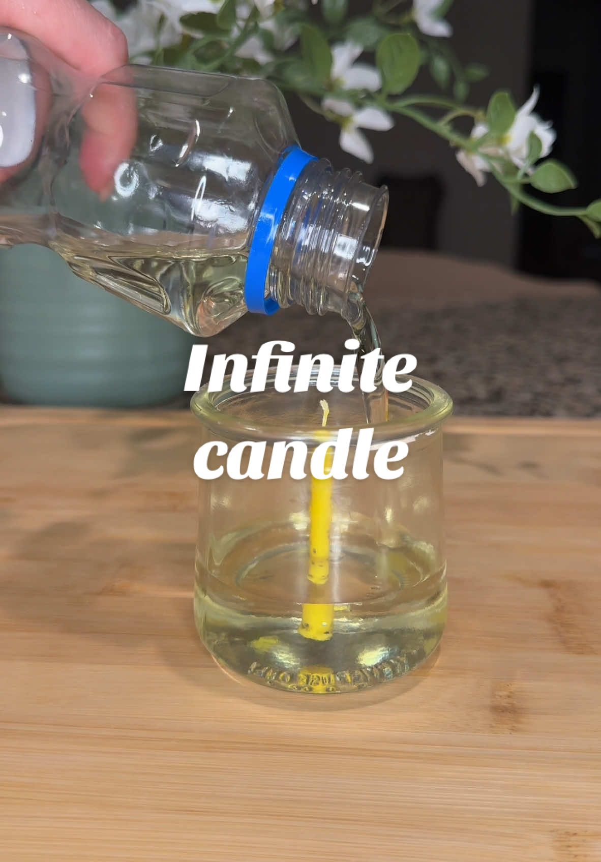 Make a candle that will burn for weeks using only candle wax and oil.  #snowstorm2025 #snowstorm #snow #besafe #safety #safetyfirst #safetytips #lifehacks 