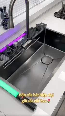 Chốt ngay giá sốc chỉ 2xx🌷trọn bộ bồn rửa bát 5 phím hiện đại#bonruabat #chauruabatinox304 #chauruabat #giadungthongminh #giadungtienich #sale 
