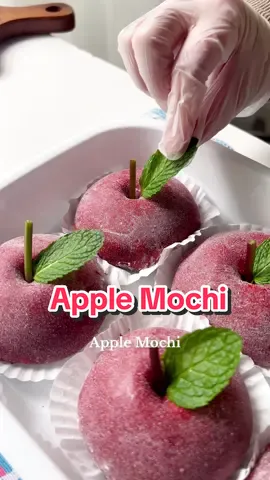 Apple Mochi. Recipe linked in my bio.🍎🍎🍎 #apple #mochi #applemochi #cinnamon #cinnamonapple #dessert #Recipe #fyp #viraltiktok #viralvideo #viral_video 