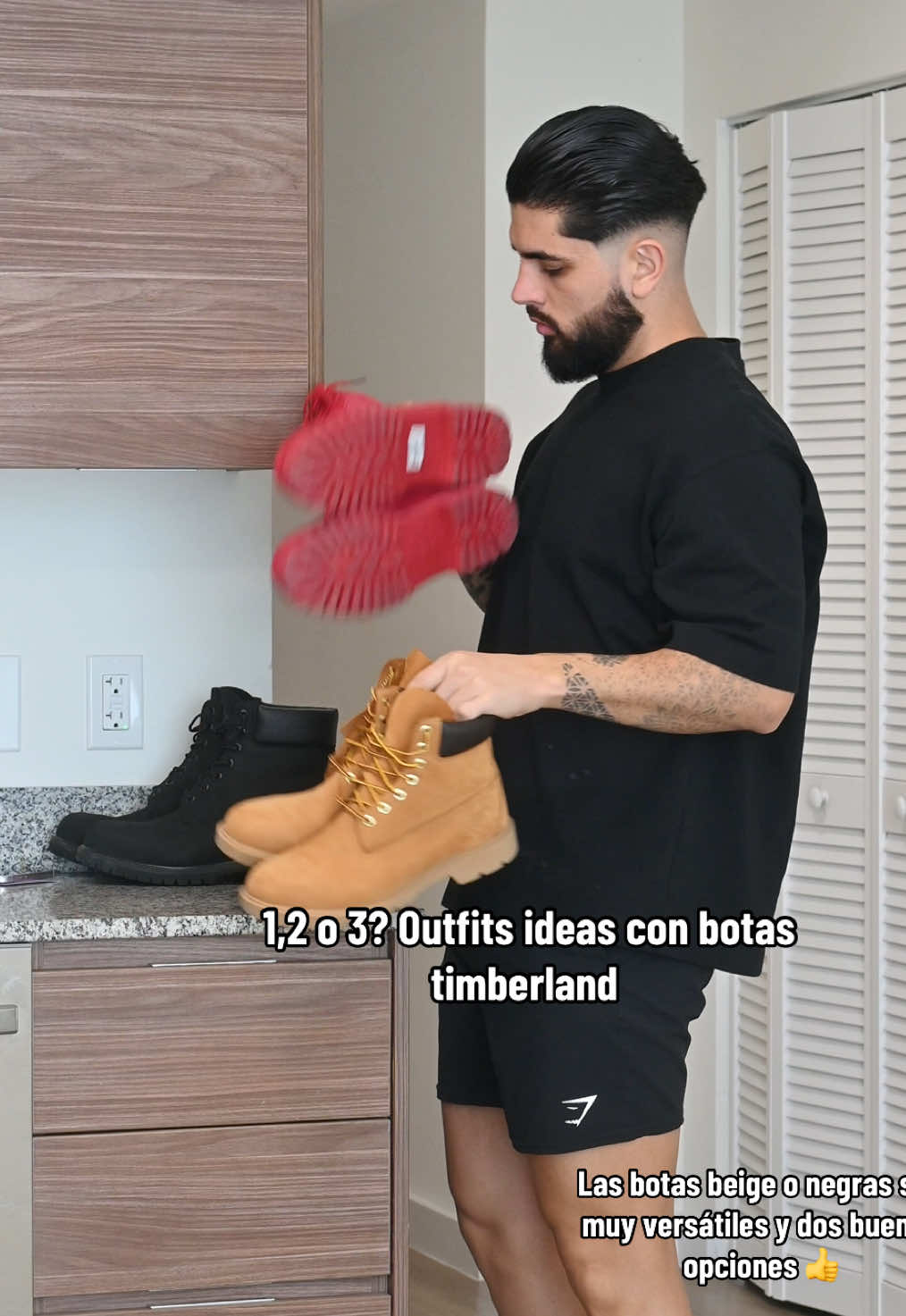 1,2 o 3? Outfits ideas con botas timberland  #outfit #outfitinspo #outfitinspo #mensfashion #streetwear #menswear #timberlandboots 
