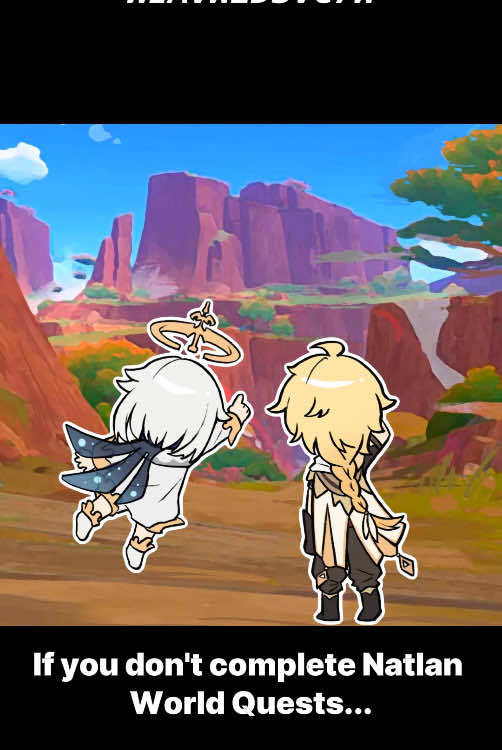 A little surprise about the quest（code：WEAVW2DSVC7W）#fanart #fpy #hoyocreators #genshin #GenshinImpact #lumine #aether 