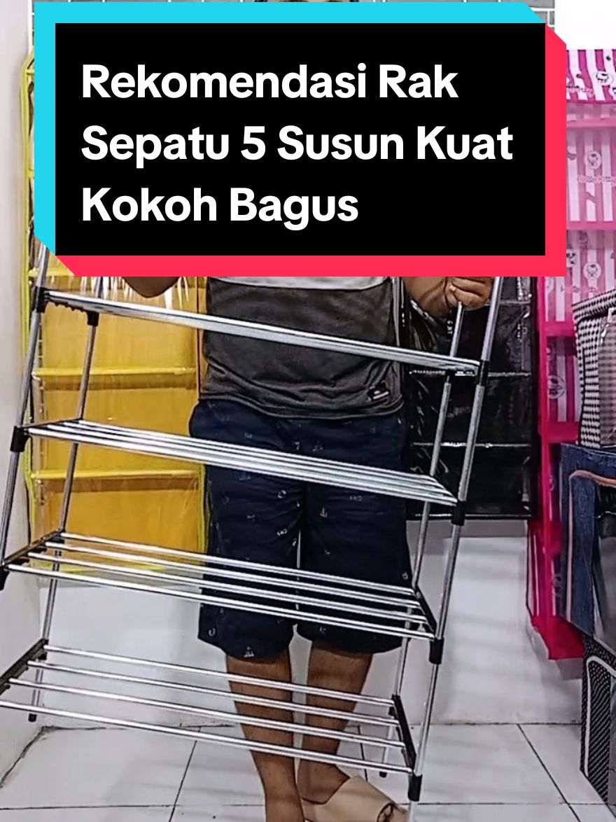 Membalas @yara88340 Bagian 747 / Harga lagi Promo ya guyss.,Rak Sepatu 5 Susun Bahan Plastik Premium dan Stainless Kuat Kokoh Gak Meleot Bagus Ukuran Jumbo #raksepatu #raksepatususun #raksepatumurah #raksepatuviral #raksepatustainless #raksepatukekinian 