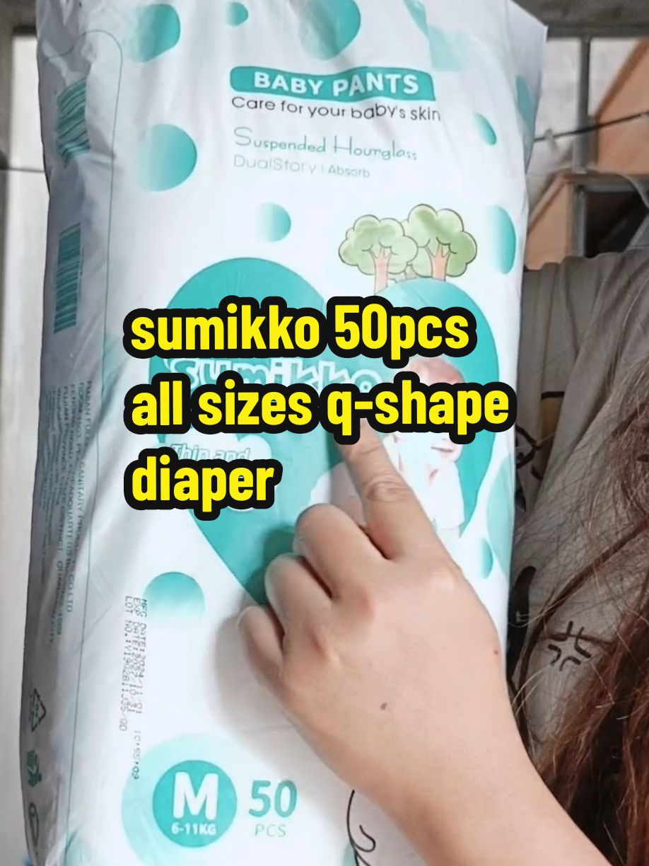 Pinagandang packaging at pinagandang quality!! No more lawlaw na diaper si sumikko natin mga madam dahil garterize ang bandang gitna ng pad ☺ #sumikko #sumikkodiaper #sumikkodiaper50pcs 