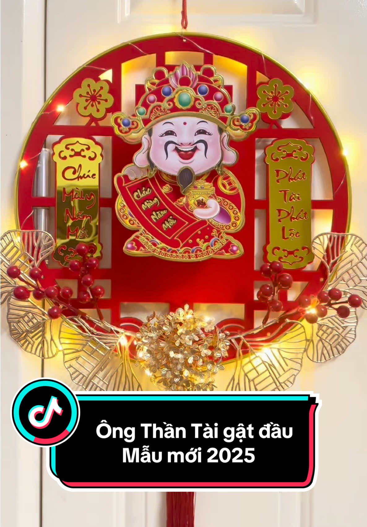 Ông Thần Tài gật đầu mẫu mới 2025 đây ạ… #ongthantai #thantaigatdau #thantai #thantai2025 #tetmayman #samtet #trangtrinhacua #trangtri 