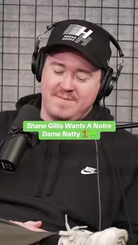 Shane Gillis wants a Notre Dame National Championship over EVERYTHING ☘️🏆@pardonmytake 