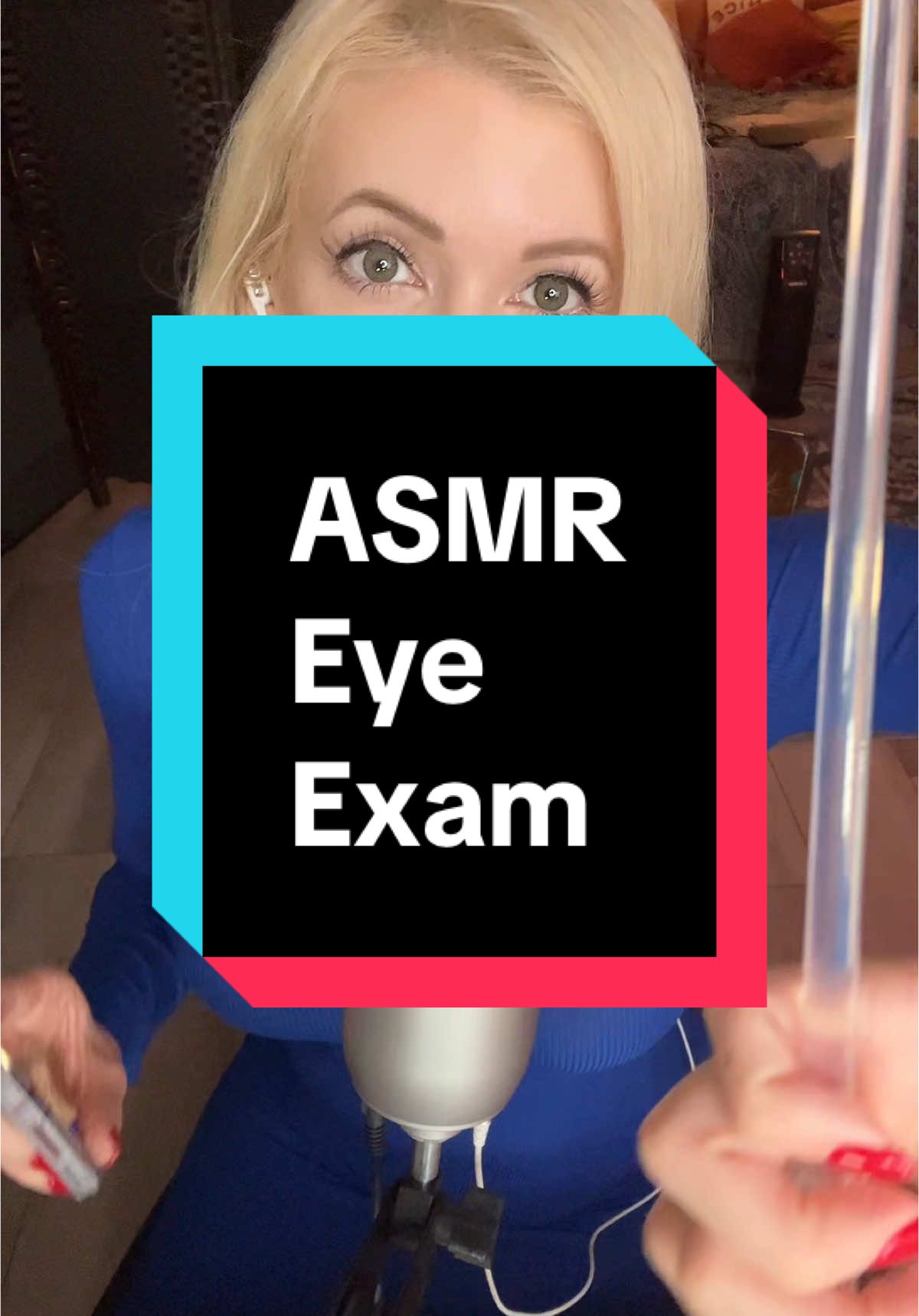 Replying to @Ali happy to check your eyes ☺️ #asmr #asmreyeexam #asmrtiktoks #asmrroleplay #asmr_tingles 