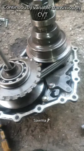 Continuously variable transmission CVT #gearbox #transmission #cvt #pressure #pulley #continuously #nissan #mitsubishi #jeep #dodge #variable #belt #mechanical #automotive #automobile #sawma #autorepair 