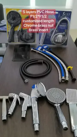5 layers PVC shower Hose feel free to contact me#sanitaryware #bathroom #faucet #shower #manufacturer #braidedhose 