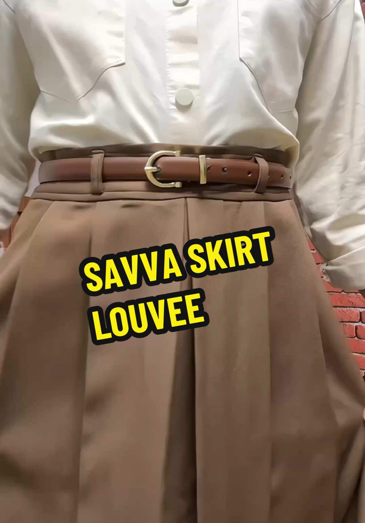 Suka banget sama savva skirt ini 🥰