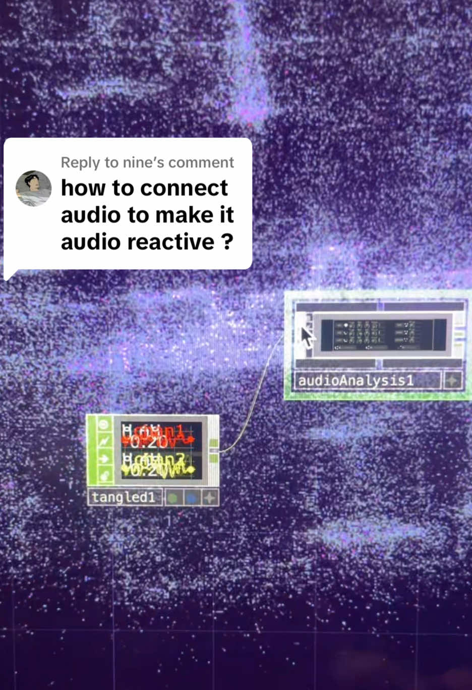 Replying to @nine I forgot to add, to hear the audio, add an audio device out chop from the file in chop! #touchdesigner 
