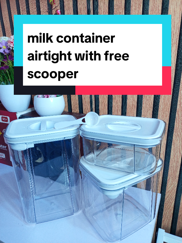 milk container lagayan NG GATAS nang MGA baby airtight MAKAPAL leak proof at Hindi po ito mapapasokan nang MGA langgam #malia0207 #tiktokshop #kitcheneeds #kitchenware #milkcontainer 