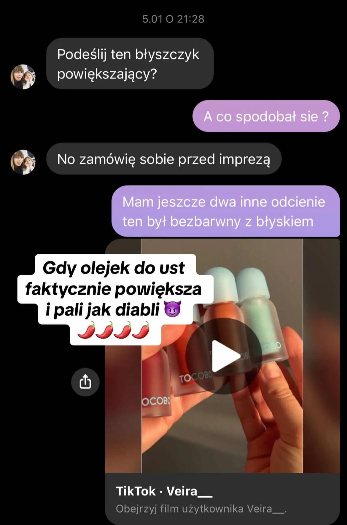 #olejekodust #usta #lipplump #tocobo #powiekszanieust #olejekpowiekszajacyusta #polecajka @TOCOBO 