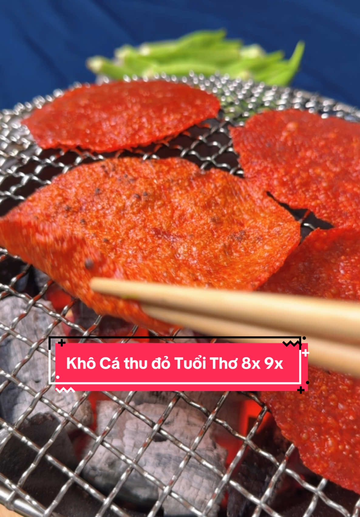 Lướt qua thấy tui nướng xèo xèo như...mấy ông bà 8x,9x thèm đổ mồ hôi lưỡi hết cho coi Khô Cá Thu đỏ Tuổi thơ  ##bepcuagiao##mukbang##anvat##LearnOnTikTok##khocathudo