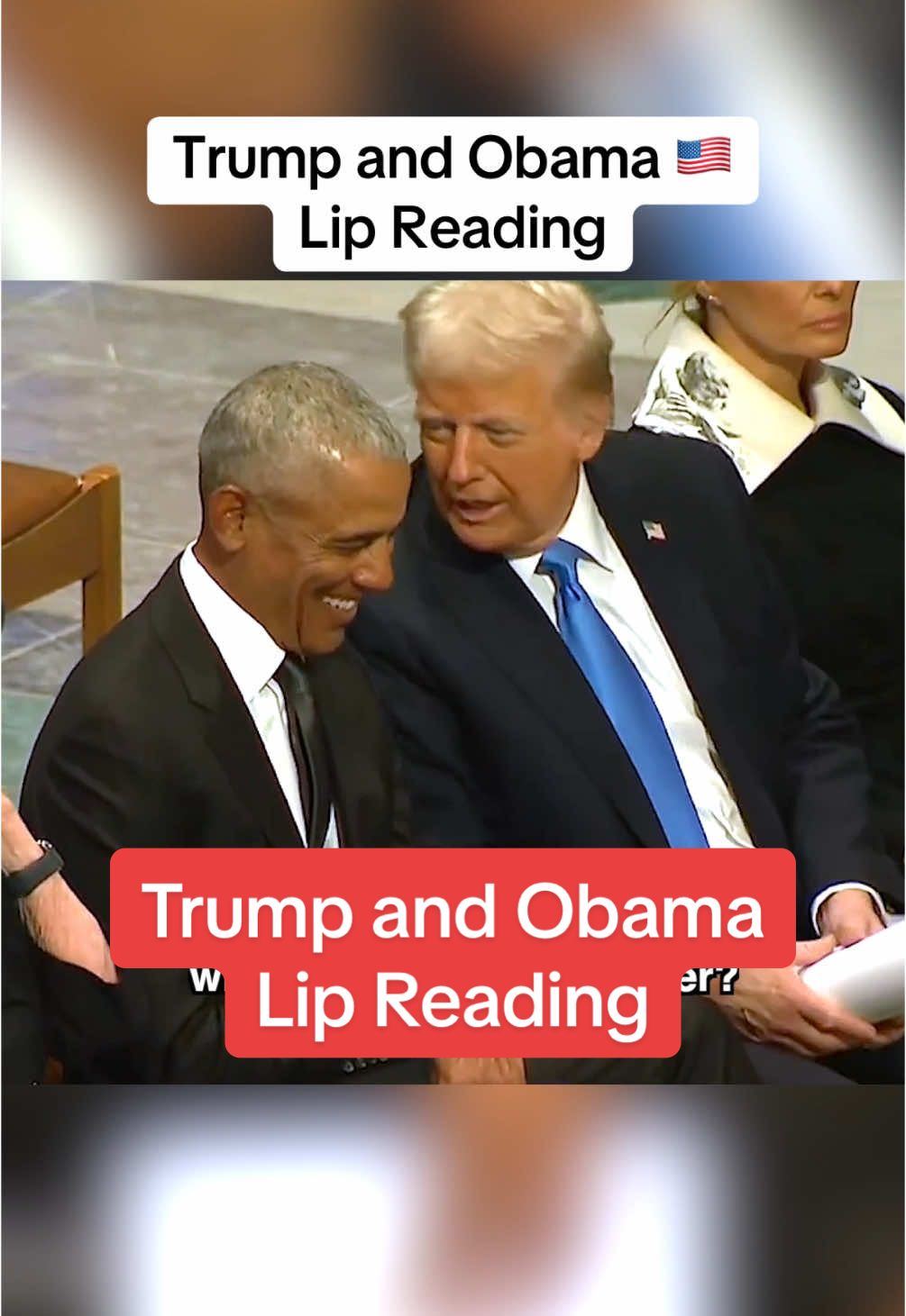 What Trump and Obama were REALLY saying 🤣 #trump #obama #usa
