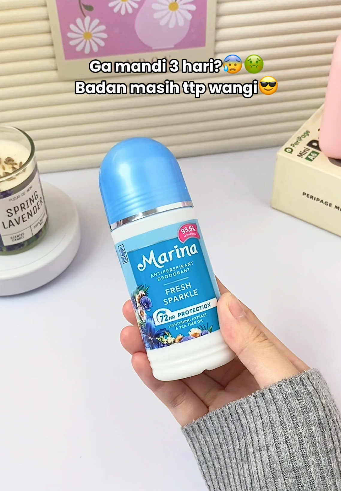 yg bikin aku suka bgt sm dia tuh gegara dia ga bikin keti item🥹🫶🏻 #fyp #deodorant #antiperspirant #marinadeodorant 