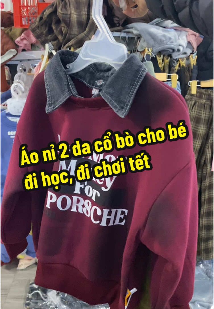 Áo nỉ 2 da cho bé đi học, đi chơi#aonichobe #aonibetrai #xuhuong 