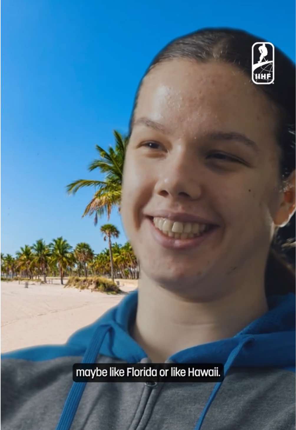 What would be your dream hockey game?🌅🏝️🏒 #U18WomensWorlds #hockey #hockeytok #hockeygame #hockeyplayers #iihf 