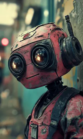 Is consciousness a gift or a burden for a machine? #AI #consciousness #robot #sadness #aivideo #midjourney 