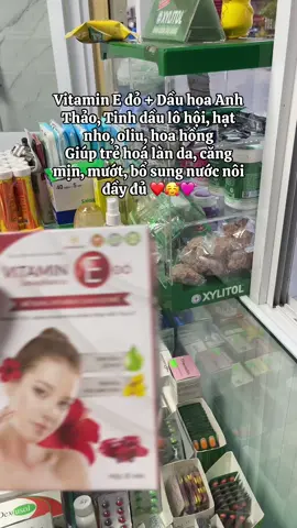 Vitamin E đỏ trẻ hoá làn da #quaythuocnhuy #suckhoe #titok #thinhhanh #xuhuong #trending #banhangonline #quaythuoc #buonban #2025 #vitaminE 