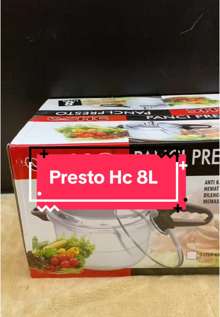 Reaady🤩🤩 Panci Presto HC - Kapasitas 8Liter - Material Aluminium - Aman dan Awet Digunakan - Kualitas Terjaminn #fypage #fyp#presto #prestohc #prestohc#presto 