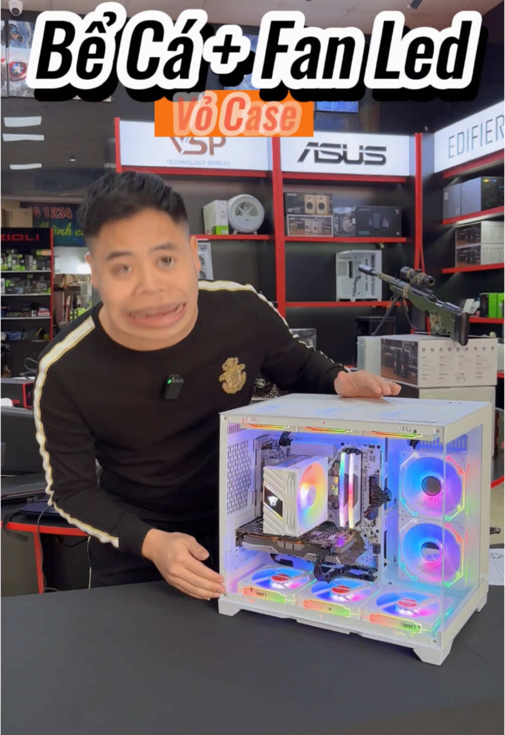 Full combo PC siêu đớp . với các linh kiện cao cấp B760 asrock Pro RS dr5 i5 14400F 32gb corsair 6000 và ssd 500 kèm màn 27 inch 180hz #maytinhphanthanh #gaming #phanthanhpc 