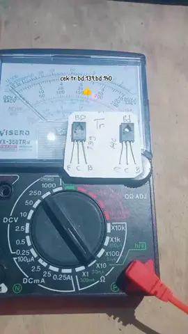 cek transistor BD 139,BD 140#amplifiermini #elektronik 