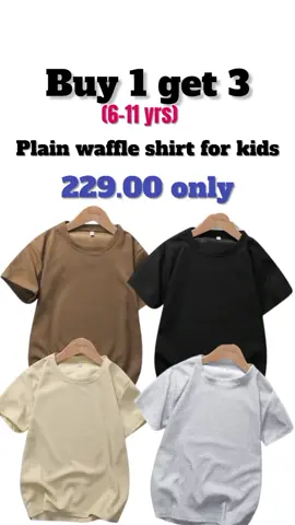 buy 1 get 3 waffle t-shirt #tshirt #waffletshirt #kidstshirt #waffleshirtforkids #viral #fyp #trendingvedio #affordable #buy1get3 