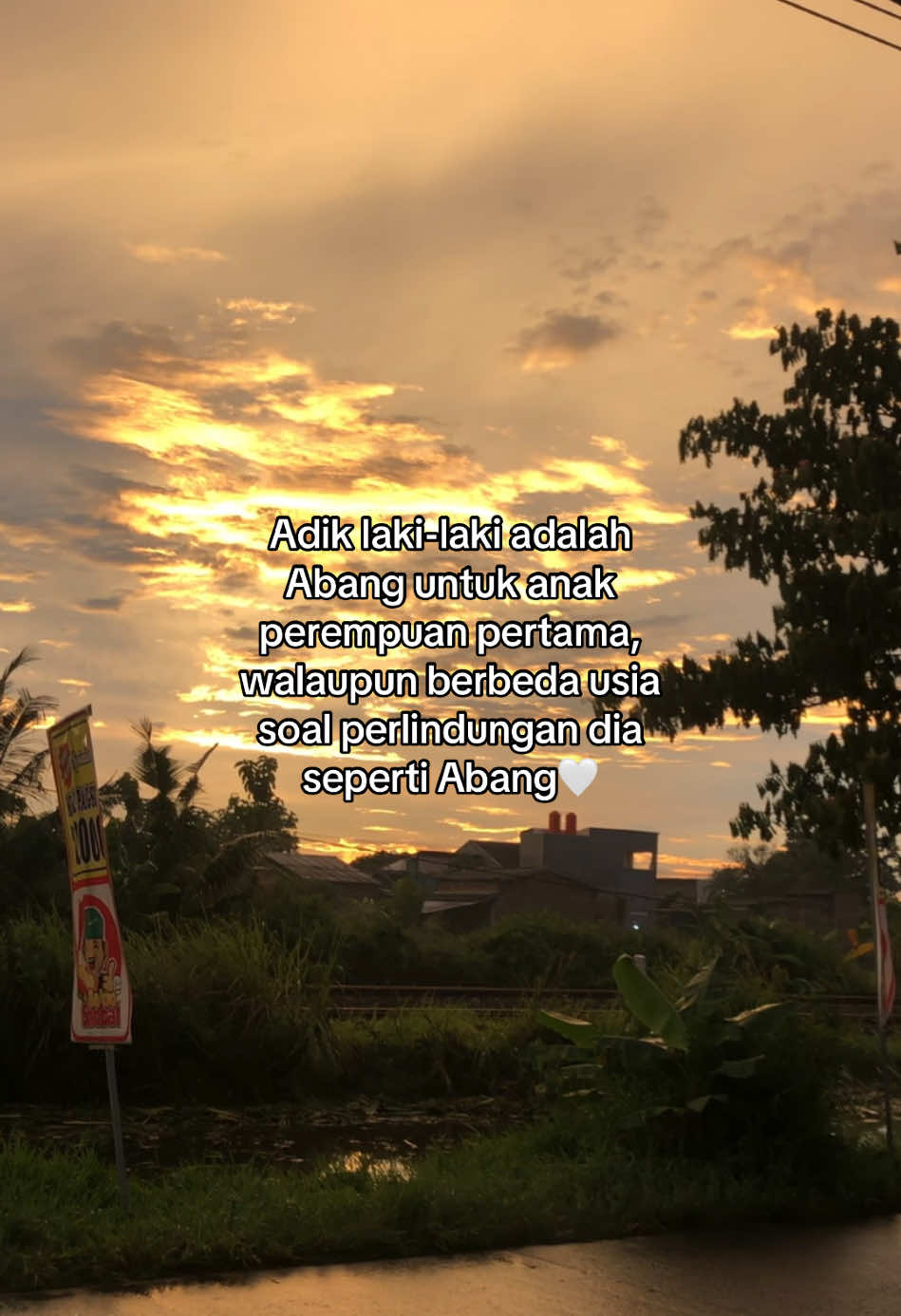 Love banyak2 Adekku🥹🫶🏻 #foryou #myyoungbrother #raimlaode #sunsetlover #sunset #senja #xyzbca #fypage 