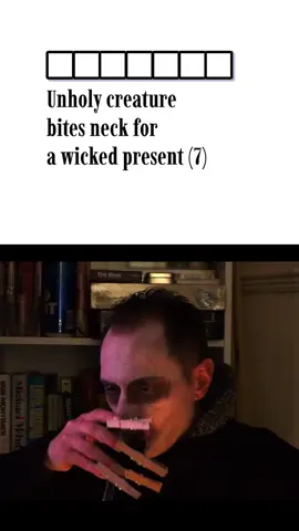 watched #nosferatu yesterday #crypticcrossword #puzzle #crossword #fyp #game #comedy