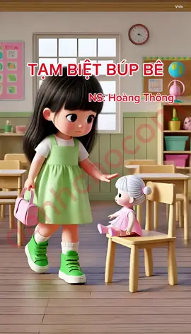 Nhạc cho bé, bài hát “ Tạm biệt búp bê thân yêu “ #danhchocon1 #danhchocon2 #giaoduc #conyeu #nhạcthieunhi #concung 