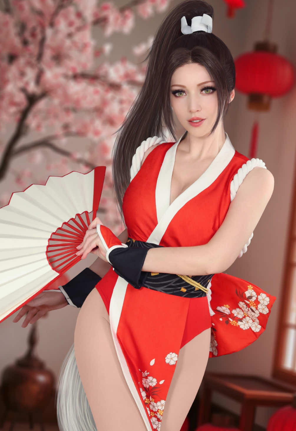🔥 Legends collide in the ultimate showdown! 🔥  Step into the arena with the power of Naraka and the spirit of KOF!  Are you ready to fight? Click the link in my bio! #NarakaBladepoint #KingOfFighters #KOF #EpicCrossover #Cosplay #MaiShiranui