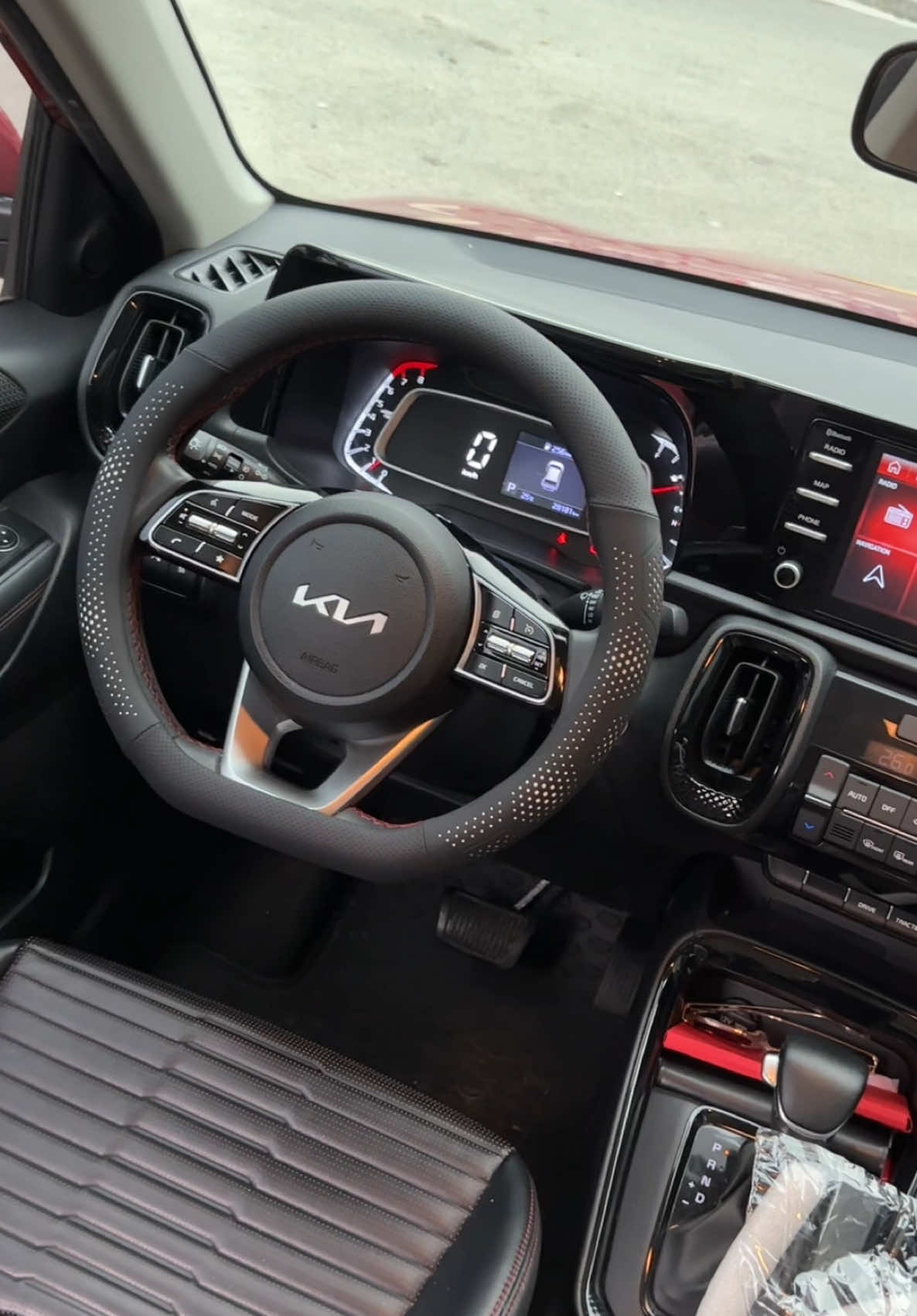 Bọc vô lăng da nappa sang xịn mịn #bocvolang 