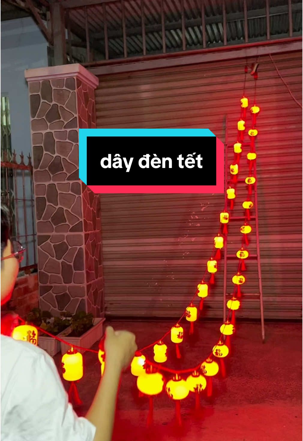 dây đèn treo tết 9.9k#dayden #dentes #dentetlakieu 