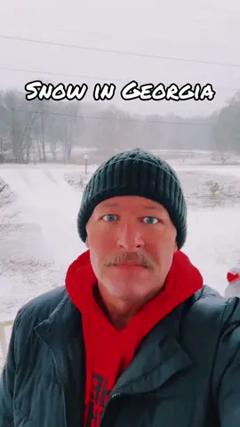 The damn snow in Ga, I aint built for this! #snow #fypage