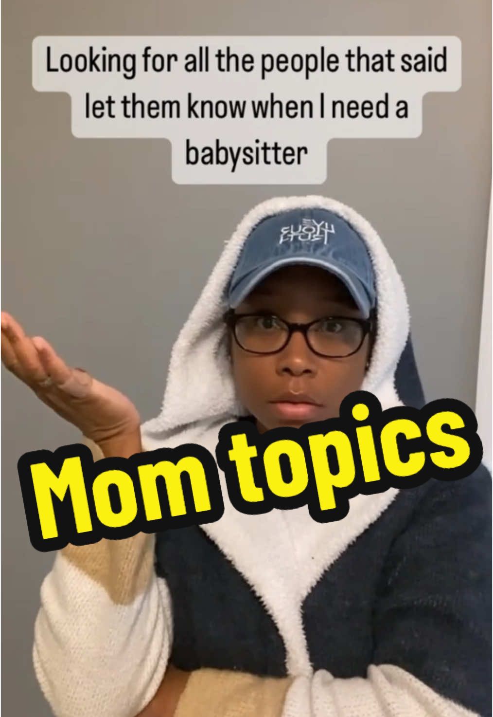 Do you think it just be for conversation purposes ? Let’s discuss lol #onthisday #momlife #motherhood #MomsofTikTok #momhumor 