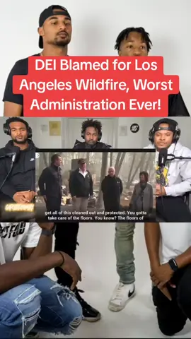 DEI Blamed for Los Angeles Wildfire, Worst Administration Ever! #cnnnews #reaction #cartierfamily 