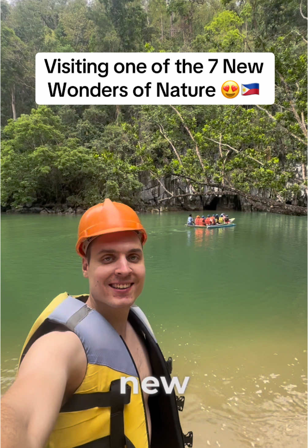 Visiting a natural World Wonder in the Philippines 😍 This is the Subterranean River or Underground River in Sabang, near Puerto Princesa. One of the 7 New Wonders of the world, since it’s the largest navigable cave by boat. Inside the cave you find stunning stalagmite and stalactite formations that take several unique shapes. The audio guide you get on the tour explains everything about them and it’s such a great tool for the tour since you’re not allowed to make noise in the cave! We went with @tripiditotravel and they were very accommodating and professional in providing the tour for us. And the buffet after the tour was the cherry on the pie. 👌🏼 Check them out when you travel to Palawan and search for some tours. Save this experience for your next trip to the Philippines and follow me for more travel tips and experiences 🙌🏼 #southeastasia #philippines #palawan #nature #adventure #solotravel 