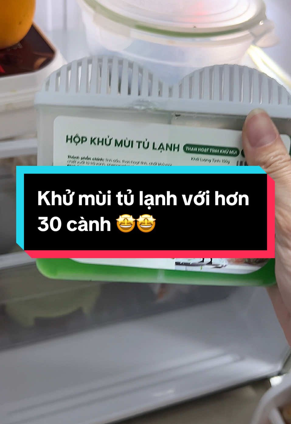 Tủ lạnh có mùi ối dồi ôi thì ăn uống gì nữa 🥶🥶🥶 khoái ăn mắm thì có cái này ok nha :)))