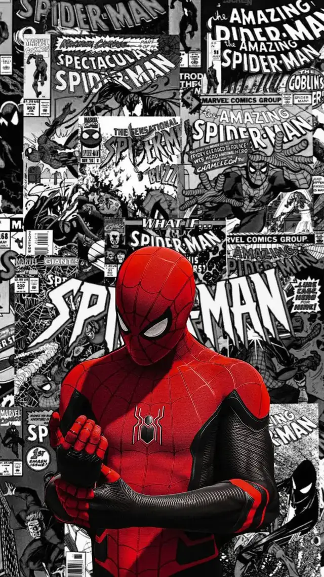 4k Spiderman Lock screen wallpapers #viral #spidrman #tiktok #wallpaper 