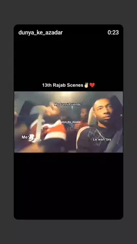 13 RaJaB ScEnSeS..🤍🤭 #یاعلی_مدد #foryou #saveparachinar #fyp #سلام #حسینی۔🚩 