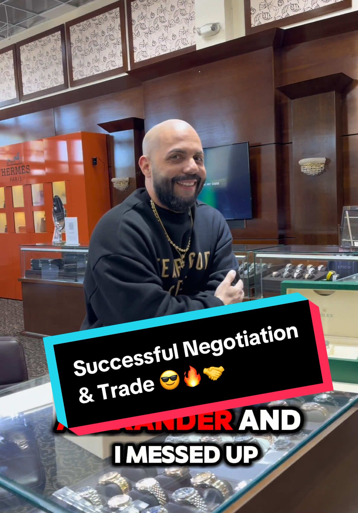 Customer from Tampa came by and negotiated a watch trade with Tom and Ari 🙌👀 made a deal happen and everyone is walking away happy come see us 🔥🤝 📍Address: 2790 Stirling Rd, Hollywood, FL 33020 📞Phone number: (954)-927-7777 #fyp #diamonddistrict #watchtok #trending #luxurywatches #viral 